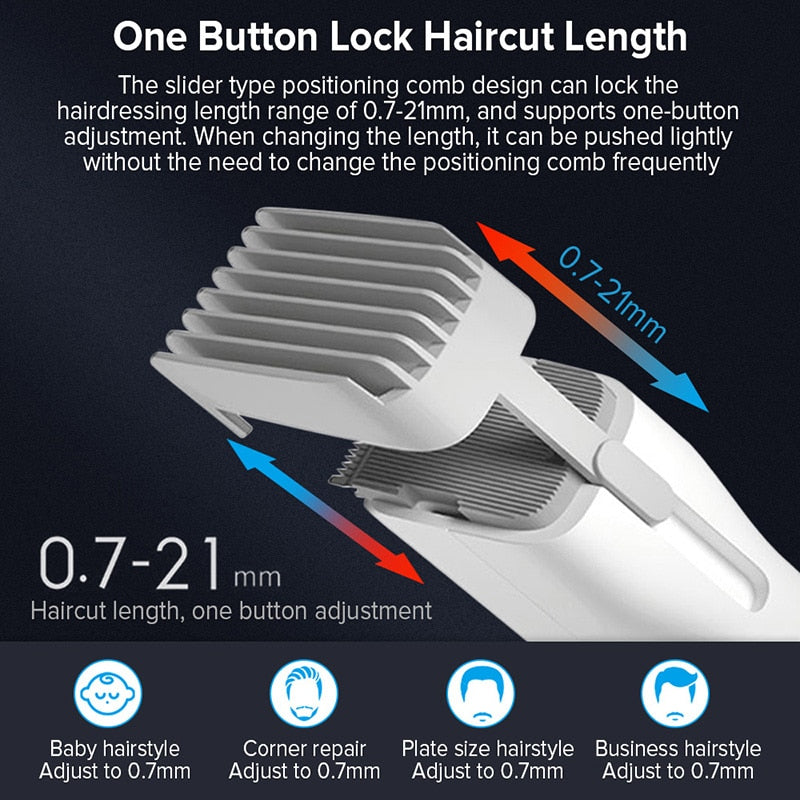 Rechargeable Men's Hair Clipper