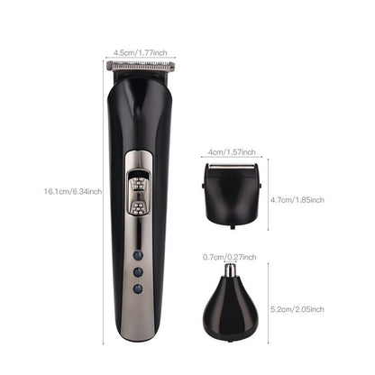 Rechargeable 3 In 1 Hair Clipper