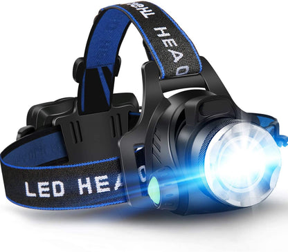 Head Torch - Waterproof Rechargeable LED